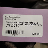 Collapsible Tote Bag *vgc, dusty
