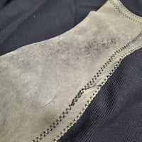 Ribbed Breeches *gc, older, edge rubs & pills, knee stains
