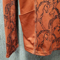 LS Shirt, 1/4 Zip Up *vgc, mnr threads, rubs & pills
