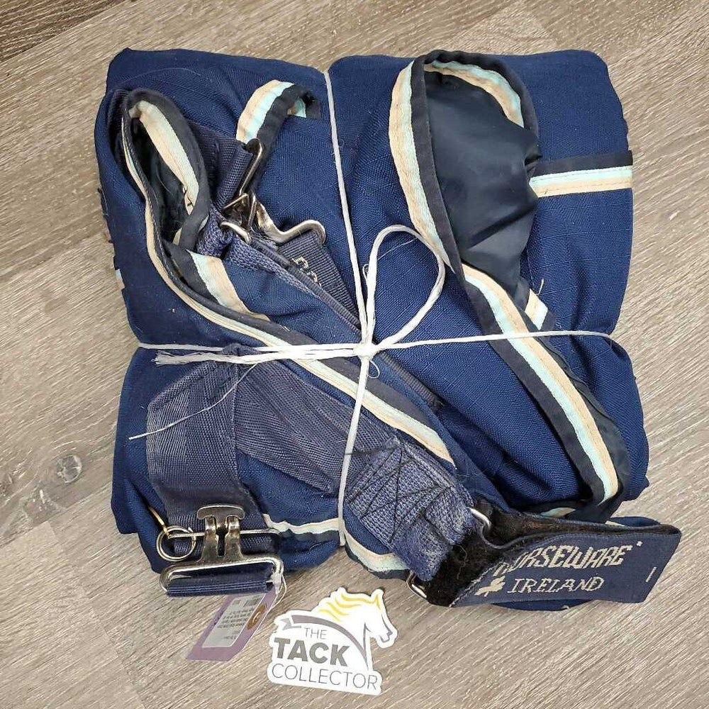 Cotton Sheet, padded wither, 0 legs/tail *vgc, repairs, fraying, mnr hair, dirt, snags, threads