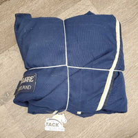 Cotton Sheet, padded wither, 0 legs/tail *vgc, repairs, fraying, mnr hair, dirt, snags, threads
