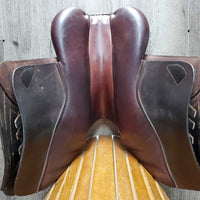 17/17.5" *W - 5.5" CWD 2Gs Close Contact, 2 Billet Guards, Red CWD Fleece Lined Cover, Med Front & Back Blocks, Foam Panels, Flaps: 14.25"L x 14.5"W Serial #: SE25 S2 TR 3C PA 205 305 RT 15 41114