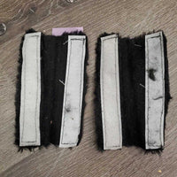 4 Halter Fuzzies *gc, clumpy, mnr hair, dirty, older
