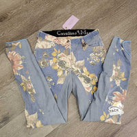 Full Seat Breeches *gc, stretched?, rubs, loose stitching, stained seat & legs
