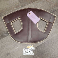 Felt Lined Leather Head Bumper Poll Guard *like new, v.mnr hair