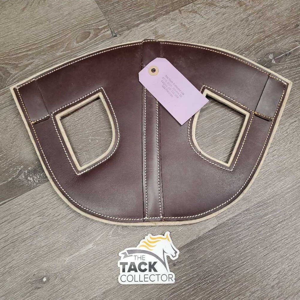 Felt Lined Leather Head Bumper Poll Guard *like new, v.mnr hair