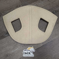 Felt Lined Leather Head Bumper Poll Guard *like new, v.mnr hair