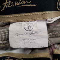 Hvy Full Seat Breeches *gc, shrunk, older, v.puckered
