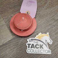 v.fine Round Rubber Curry, top handle *gc, v.hairy, stains