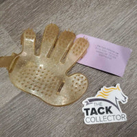 Rubber Hand Curry *gc, dirt, missing bristles, discolored