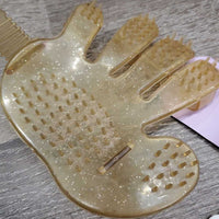 Rubber Hand Curry *gc, dirt, missing bristles, discolored