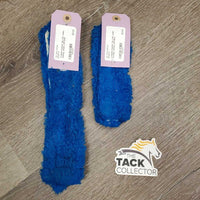 2 Halter Fuzzies *gc, hair, older, clumpy, stains, thin
