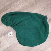 Hvy Fleece Saddle Cover *gc, pilly, hair, clumpy, linty, older