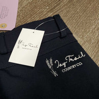 Full Sticky Seat Breeches, bird & flower embroidery, bag *new
