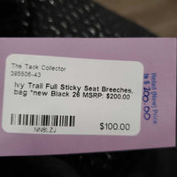 Full Sticky Seat Breeches, bag *new