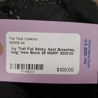 Full Sticky Seat Breeches, bag *new
