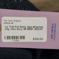 Full Sticky Seat Breeches, bag *new
