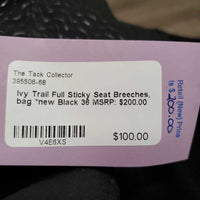 Full Sticky Seat Breeches, bag *new