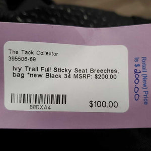 Full Sticky Seat Breeches, bag *new