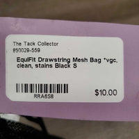 Drawstring Mesh Bag *vgc, clean, stains
