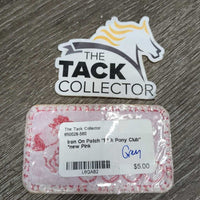 Iron On Patch "Pink Pony Club" *new
