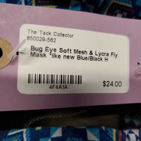 Bug Eye Soft Mesh & Lycra Fly Mask *like new
