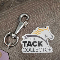 Hvy Swivel Snap, Round end *gc, v.rubbed, scratches, scuffs
