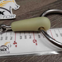 Loose Ring French Link Bit, peanut lozenge *vgc, clean, mnr stains
