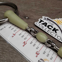 Loose Ring French Link Bit, peanut lozenge *vgc, clean, mnr stains
