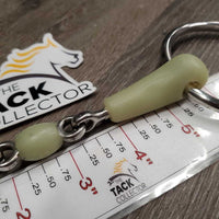 Loose Ring French Link Bit, peanut lozenge *vgc, clean, mnr stains
