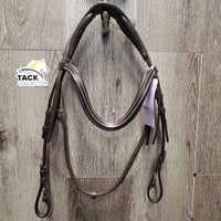 Padded Monocrown Bridle, buckles *new, NO Noseband

