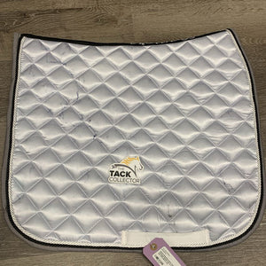 Satin Quilt Dressage Saddle Pad, 2x piping *like new