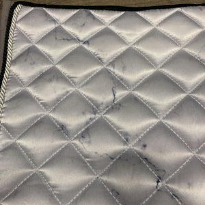 Satin Quilt Dressage Saddle Pad, 2x piping *like new