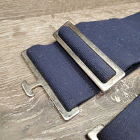 Thick Elastic Belly Strap Blanket Surcingle *gc, hair, dirt, rubs, older, mnr rust