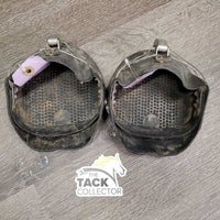 Pr Hoof Boots *gc, v.dirty, scrapes, rubs, scuffs, older?
