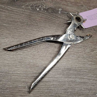 Leather Hole Punch, box *vgc, older, leather filled holes, mnr film
