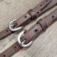 Adjustable One Ear Soft Thick Harness Leather Headstall, leather laces, all rivets *vgc, loose keepers
