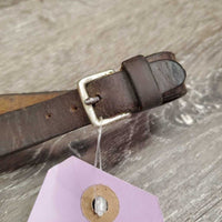 Soft German Martingale Plain Reins, snaps *gc, NO D Rings, rubs, tape, broken/missing keeper, uneven, scrapes
