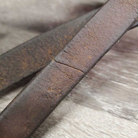 Soft German Martingale Plain Reins, snaps *gc, NO D Rings, rubs, tape, broken/missing keeper, uneven, scrapes
