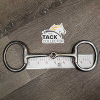 Narrow Eggbutt Snaffle Bit *gc, v.dirty, scuffs, scratches, residue
