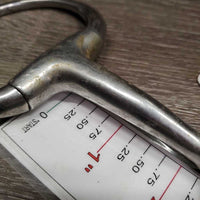 Narrow Eggbutt Snaffle Bit *gc, v.dirty, scuffs, scratches, residue