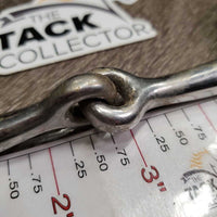 Narrow Eggbutt Snaffle Bit *gc, v.dirty, scuffs, scratches, residue
