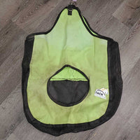 Cordura & Mesh Hay Bag *gc/fair, faded, stained, dirty, unstitched, threads
