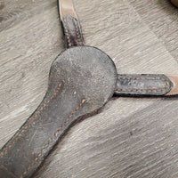 .5" Narrow Thin Loop Western Barrel - Roper Reins, 2x snaps, rivetted *vgc, clean, mnr scrapes & dents
