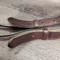 .5" Narrow Thin Loop Western Barrel - Roper Reins, 2x snaps, rivetted *vgc, clean, mnr scrapes & dents
