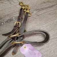 .5" Narrow Thin Loop Western Barrel - Roper Reins, 2x snaps, rivetted *vgc, clean, mnr scrapes & dents
