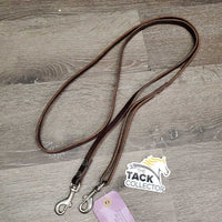 .5" Narrow Thin Loop Western Barrel - Roper Reins, 2x snaps, rivetted *vgc, clean, mnr scrapes & dents
