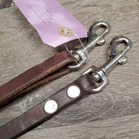 .5" Narrow Thin Loop Western Barrel - Roper Reins, 2x snaps, rivetted *vgc, clean, mnr scrapes & dents
