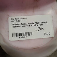 Plastic Curry, handle *fair, faded, stained, scuffed, v.hairy