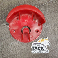 Wall Mount Round Plastic Bridle Tack Rack *like new, dusty, scratches
